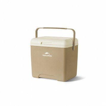 Туристический холодильник Naturehike Whales PU CNK2450CF012, 14 л, светло-коричневый 6927595705469 фото