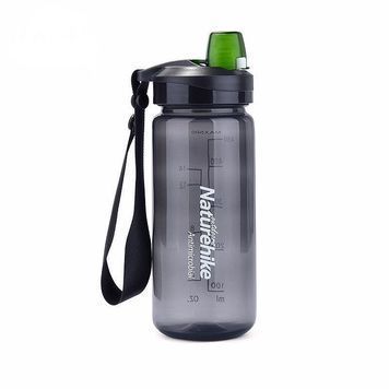 Пляшка спортивна Naturehike Sport bottle 500 мл NH61A060-B black 6927595721124 фото