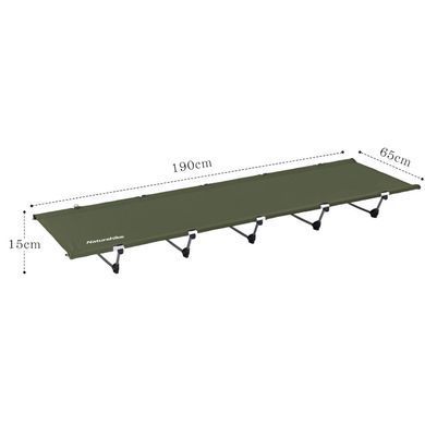 Кровать складная Naturehike XJC05 NH20JJ001, Полиэстер Oxford / алюминий, темно-зеленый 6927595768761 фото