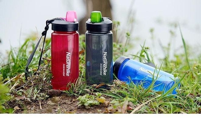 Пляшка спортивна Naturehike Sport bottle 500 мл NH61A060-B black 6927595721124 фото