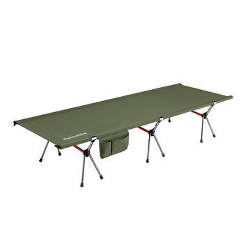 Кровать складная туристическая ультралёгкая Naturehike XJC04 NH19JJ006, одноместная, 190 х 70 х 38 см, тёмно-зелёная 6977465860620 фото
