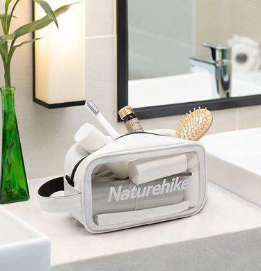 Несессер дорожный Naturehike NH20SN007 Fashion Series Toiletry Bag M white 6927595748176 фото