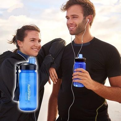 Пляшка спортивна Naturehike Sport bottle 500 мл NH61A060-B блакитна 6927595721148 фото