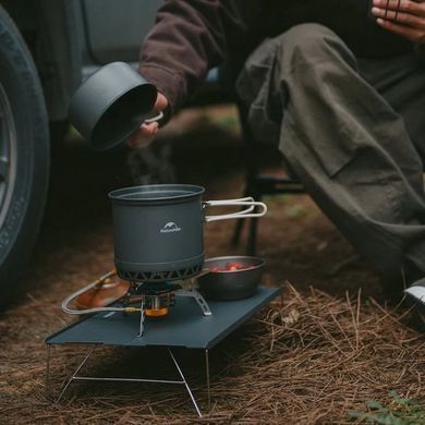 Набор посуды Naturehike (котелок, миска) 1.2 л CNK2300CJ0002 серый 6976023929595 фото