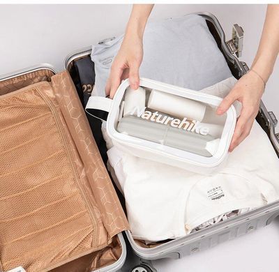 Несессер дорожный Naturehike NH20SN007 Fashion Series Toiletry Bag M white 6927595748176 фото