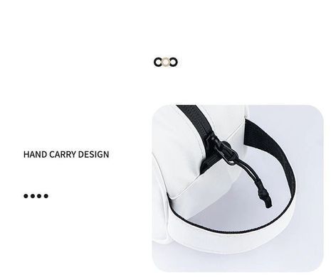 Несессер дорожный Naturehike NH20SN007 Fashion Series Toiletry Bag M white 6927595748176 фото