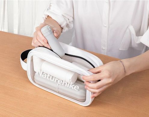 Несессер дорожный Naturehike NH20SN007 Fashion Series Toiletry Bag M white 6927595748176 фото