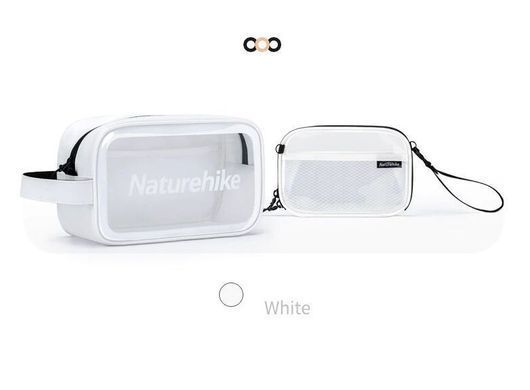 Несессер дорожный Naturehike NH20SN007 Fashion Series Toiletry Bag M white 6927595748176 фото