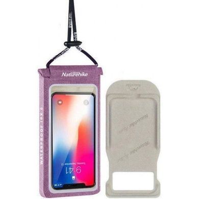 Гермочохол для смартфона Naturehike 3D IPX6 6 inch NH18F005-S violet 6927595729182 фото