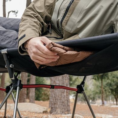 Кровать складная туристическая ультралёгкая Naturehike XJC04 NH19JJ006, одноместная, 190 х 70 х 38 см, чёрная 6977465861610 фото