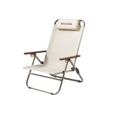 Крісло складане з регульованим нахилом Naturehike CNK2550JJ012, вуглецева сталь, бежевий 6927595774618 фото Крісло складане з регульованим нахилом Naturehike CNK2550JJ012, вуглецева сталь, бежевий 6927595774618 фото