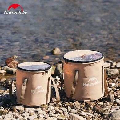 Складане відро для води з ЕВА 20л NH19SJ007 beige 6976507661416 фото