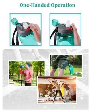 Пляшка спортивна Naturehike Sport bottle 750 мл NH17S010-B azure blue 6927595722527 фото