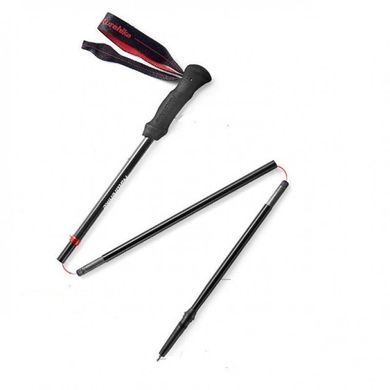 Трекинговые палки Naturehike ST11 Carbon Aluminum 120 см 4-сек. NH19DS001 black 6927595746349 фото
