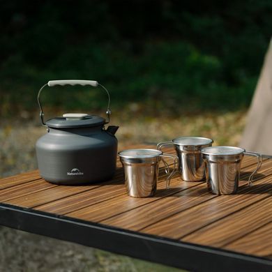 Кемпинговый чайник Naturehike CNK2450CF030 1,4л, алюминий 6927595788653 фото