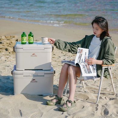 Термобокс для їжі Naturehike 36H 30 л CNK2300BS012 бежевий 6976023925627 фото