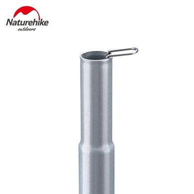 Комплект стійок для тенту Naturehike 2.4 м Steel poles 25 NH19PJ042 silver