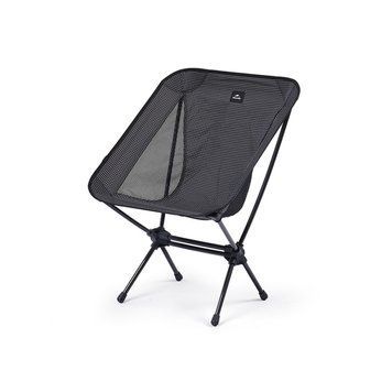 Стул складной Naturehike Moon YL08 NH20JJ027, 600D Oxford / алюминий, чёрный 6977465867582 фото