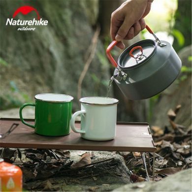 Чайник туристичний Naturehike Camping 1.45 л NH17C020-H сірий 6927595708729 фото
