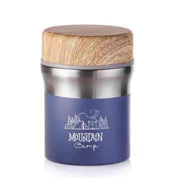 Чашка-термос туристична Naturehike 304 steel 400 мл NH18M010-G purple 6927595732663 фото