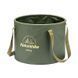 Ведро складное Naturehike Round bucket PVC 10 л NH20SJ040 army green 6927595764626 &ndash; фото 1