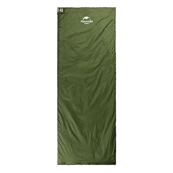Спальний мішок Naturehike Ultra light LW180 XL лівий NH21MSD04 темно-зелений 6927595786956-L фото
