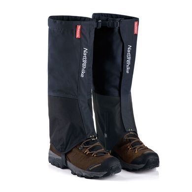 Гамаши Naturehike HJ-X04 Gaiter L 44-46 NH20HJ014 black 6927595763667 фото
