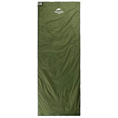 Спальный мешок NaturehikeUltra light LW 180 Long NH16S004-L Over size-Army Green