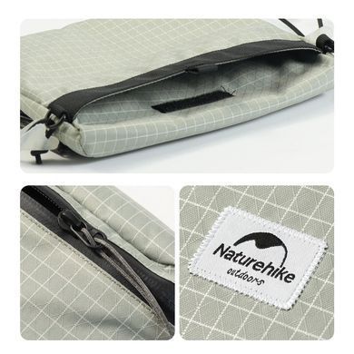 Сумка через плечо Naturehike 3 л NH20BB204 светло-серый 6927595772379 фото
