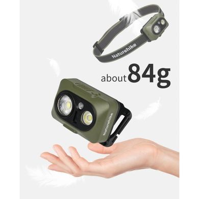 Ліхтар налобний Naturehike CNK2450ZM010 зелений 6976507665438 фото