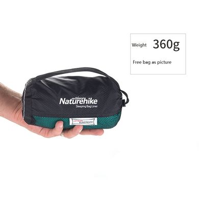 Вкладыш для спального мешка Naturehike High elastic sleeping bag NH17N002-D sea salt blue