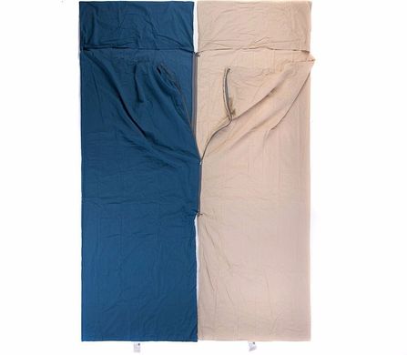 Вкладиш (спальний мішок) Cotton Standart Long Naturehike NH15S012-E navy blue