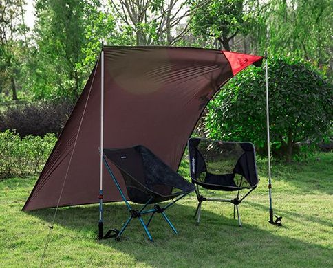Коврик для пикника Naturehike Moisture proof camping picnic mat S 1200х700 мм NH17D050-B black