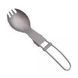 Ложка-вилка складная Naturehike Titanium spork NH18C001-J grey 6927595727812 &ndash; фото 1