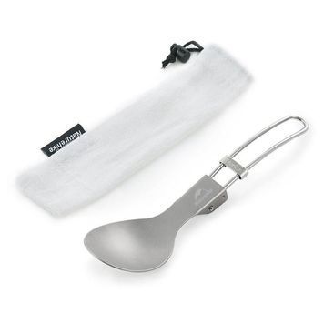 Ложка складна Naturehike Titanium spoon NH18C001-J grey 6927595727829 фото