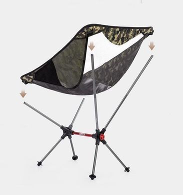 Кресло складное Naturehike Folding moon chair Q-9E NH19JJ005 camouflage 6927595741689 фото