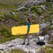 Матрас туристический надувной одноместный Naturehike CNK2550WS033, 183x53x3.5 см, жёлтый, прямоугольный 6977465868039 &ndash; фото 2