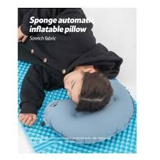 Подушка самонадувна Sponge Pillow New Naturehike NH20ZT006 khaki
