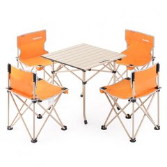 Набір кемпінгових меблів Foldabe Table & Chair Set (5 шт)