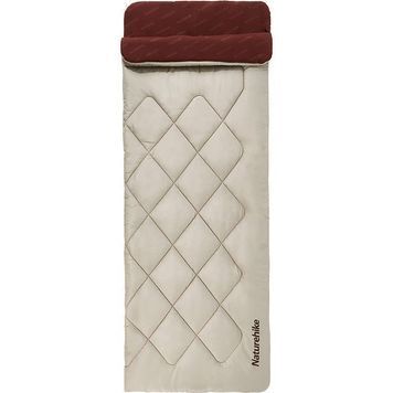 Спальний мішок Naturehike Cotton Sleeping Bag R250 CNH22SD005 бордовий-бежевий 6927595753507 фото