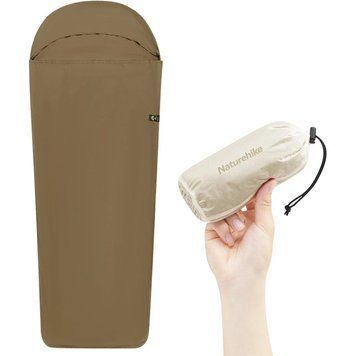 Подкладка для спального мешка Naturehike CNH22SD016 нейлон коричневая CNH22SD016 фото