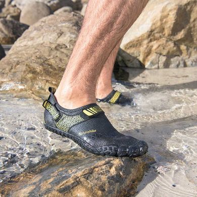 Силиконовые антискользящие ботинки аквашузы Naturehike NH20FS022, размер 43, голубые 6976507664813 фото