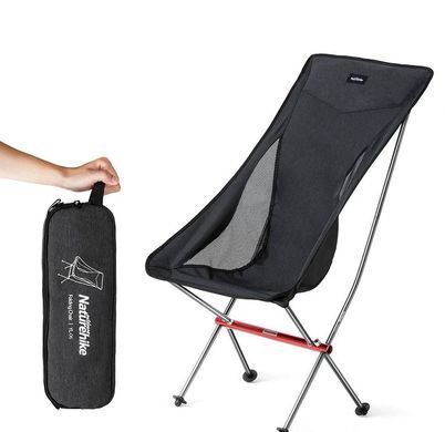 Крісло складне Naturehike YL06 New Backrest Chair NH18Y060-Z grey 6927595733615 фото