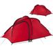 Палатка Naturehike Hiby III (3-х местная) 20D silicone New version + footprint NH18K240-P red