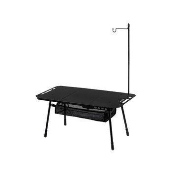 Складаний стіл Naturehike CNK2450JJ025, 80х40 см, алюміній, чорний 6977465868688 фото