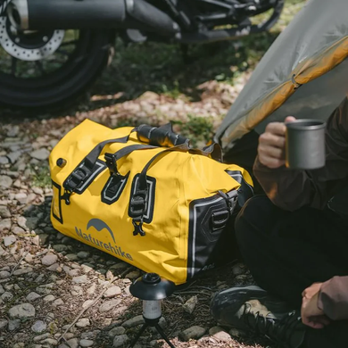 Сумка дорожная водонепроницаемая Naturehike 90 л CNK2450XB015 yellow 6975641883722 фото