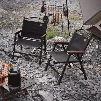 Крісло складане Naturehike Small aluminum NH21JJ002 чорний 6927595774700 фото