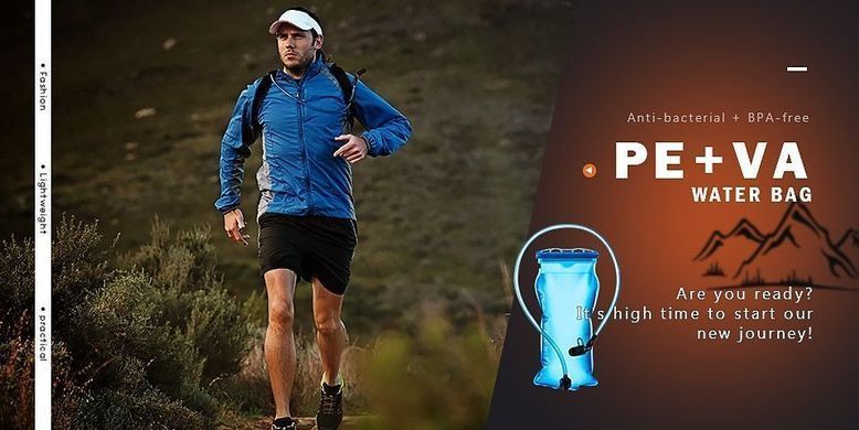 Питна система (гідратор) Naturehike PEVA Updated 2.0 л NH18S070-D blue 6927595729724 фото