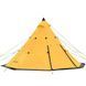 Палатка-пирамида Naturehike 210T IV (6-х местная) NH17T200-M yellow 6927595725535 &ndash; фото 2