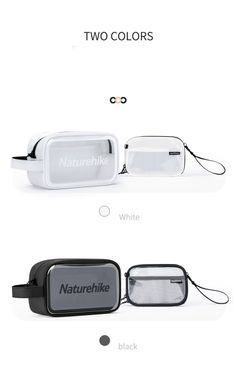 Несессер дорожній Naturehike NH20SN007 Fashion Series Toiletry Bag S black 6927595747056 фото